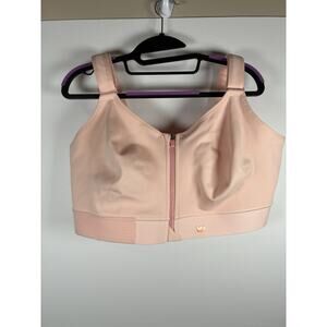 Shefit Ultimate Sports Bra Womens 5 Luxe Black Zip Front High Impact Adjustable